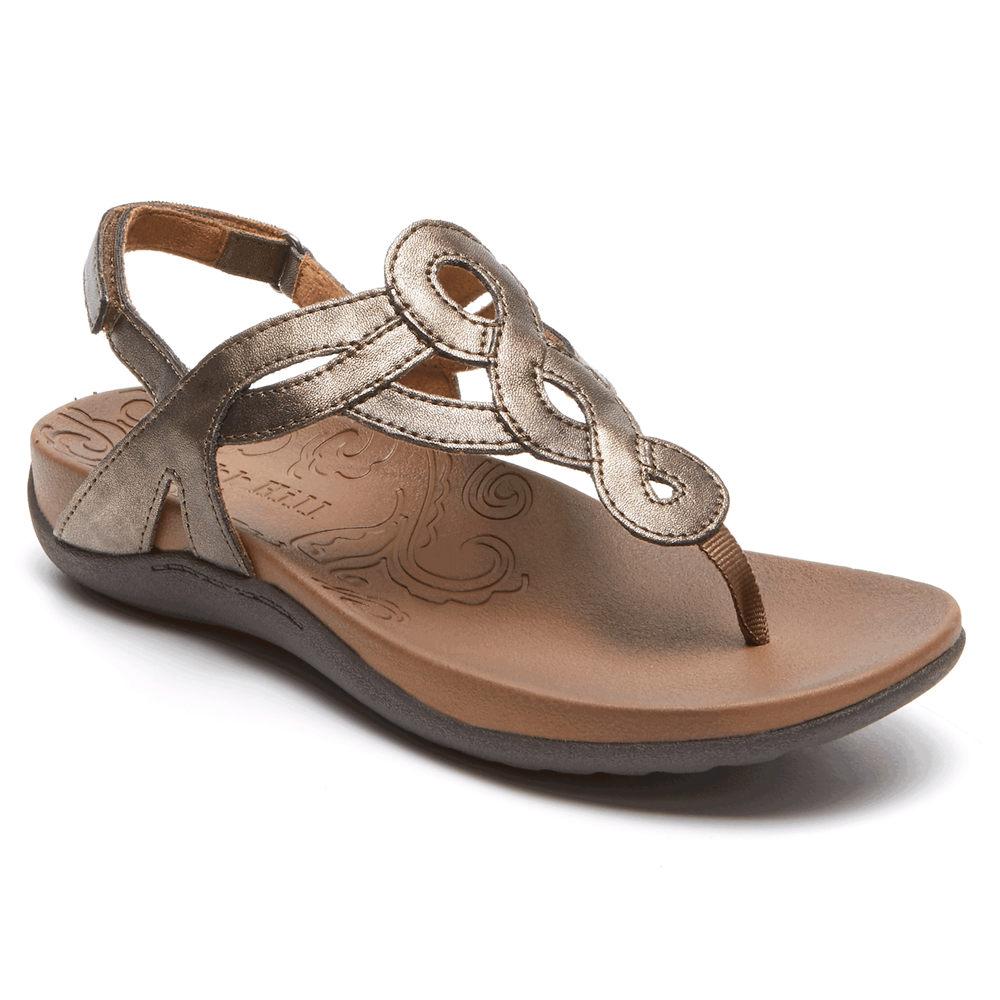 Rockport Sandaler Dame Mørke Brune - Ramona - ZBJQ63572